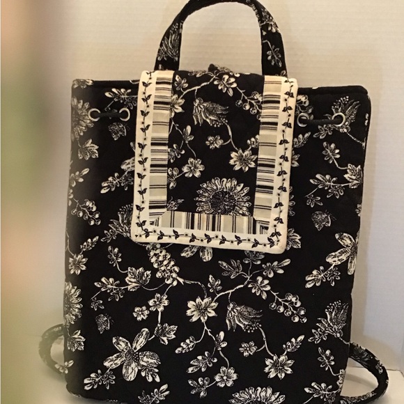 None Handbags - EUC FLORAL BACKPACK